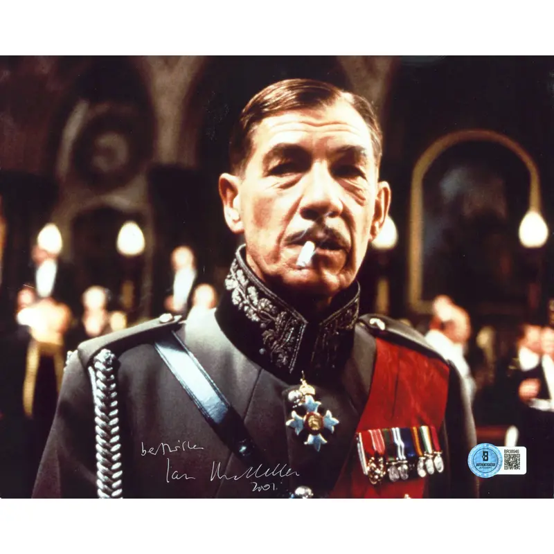 Ian McKellen Richard III "Be Nice" Authentic Signed 8x10 Photo BAS #BR38946