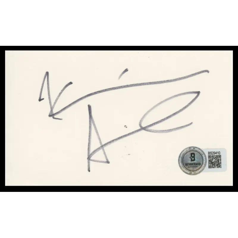 Kevin Smith Jay and Silent Bob Authentic Signed 3x5 Index Card BAS #BS29410