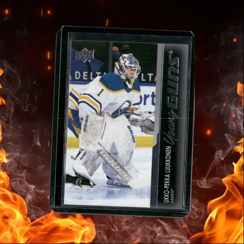 2021-22 Upper Deck Ukko-Pekka Luukkonen Young Guns (C) Rookie #202