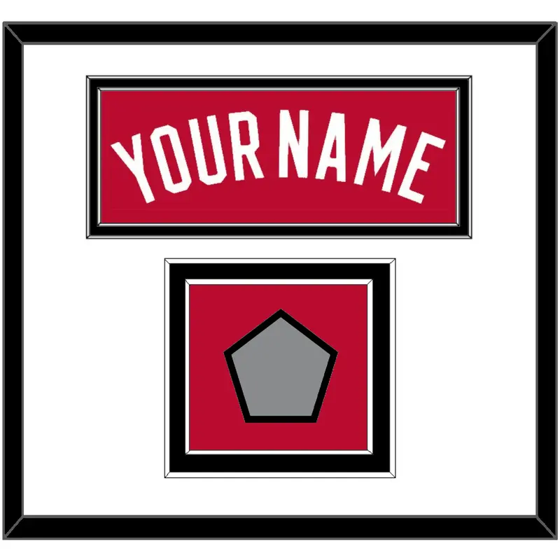 Toronto Name & Champions Patch - Red Icon (2015-2020) - Double Mat 1