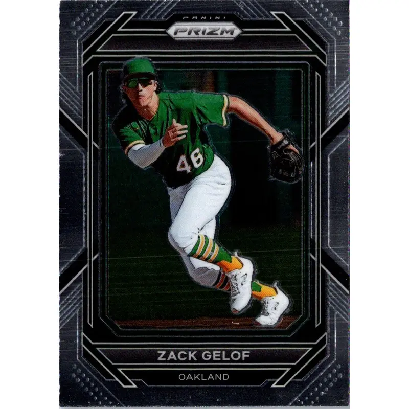 2023 Panini Prizm Blue Ice Zack Gelof #36