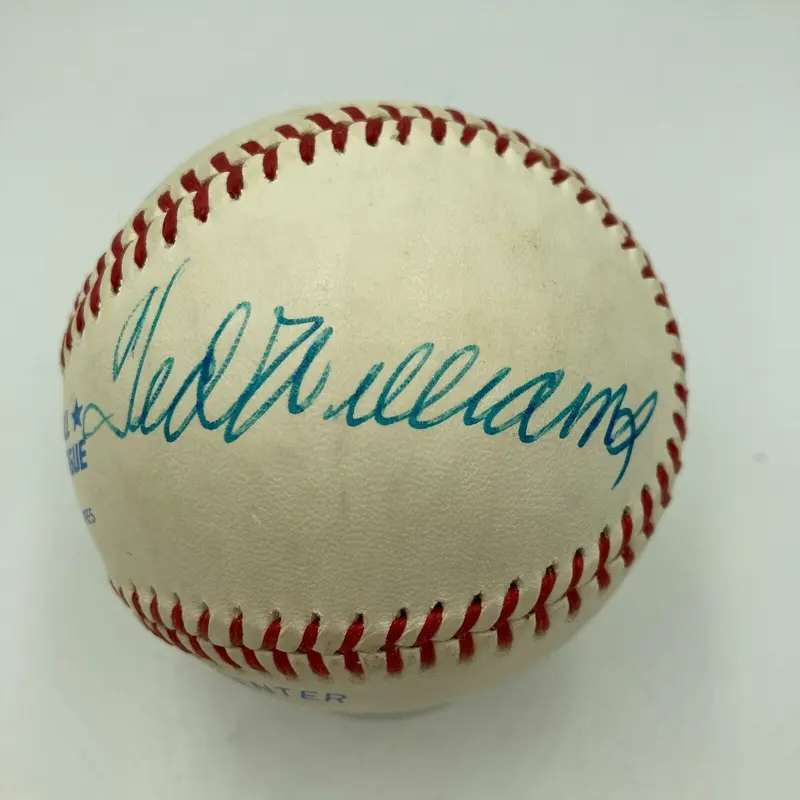 Ted Williams & Carl Yastrzemski Signed American League Baseball PSA DNA COA