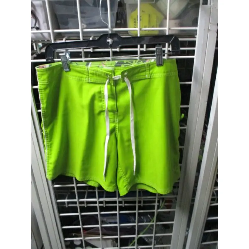 Used Mysterioso Green Swim Trunks Size 6