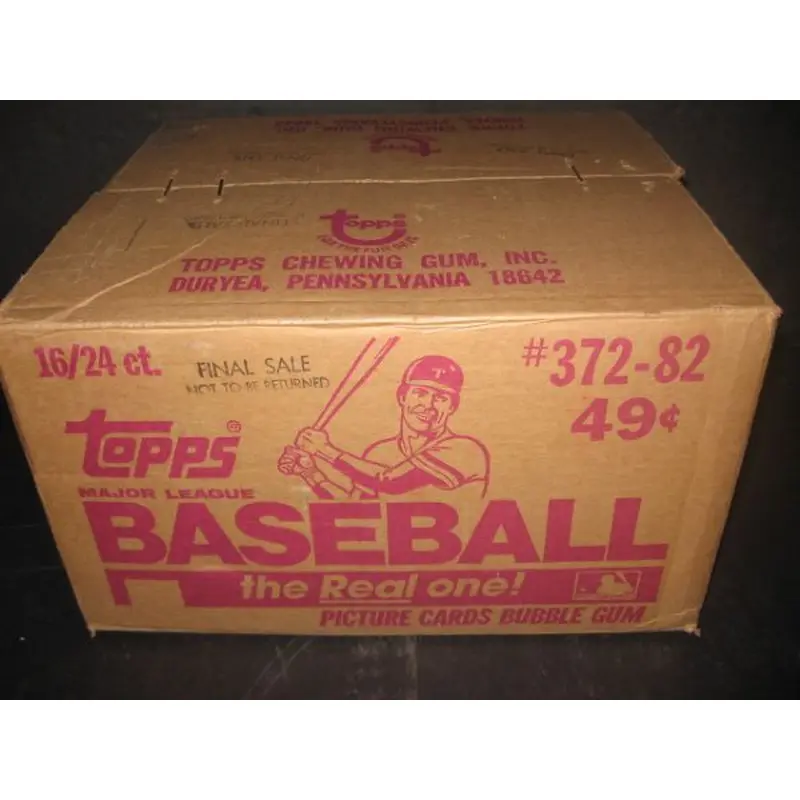 1983 Topps Baseball Cello Case (16 Box)