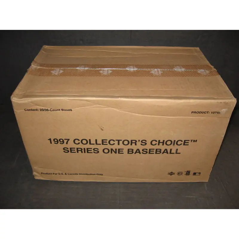 1997 Upper Deck Collector's Choice Baseball Series 1 Case (20 Box)