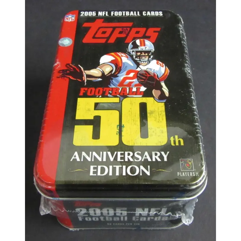 2005 Topps Football 50th Anniversary Box (Tin) (60)