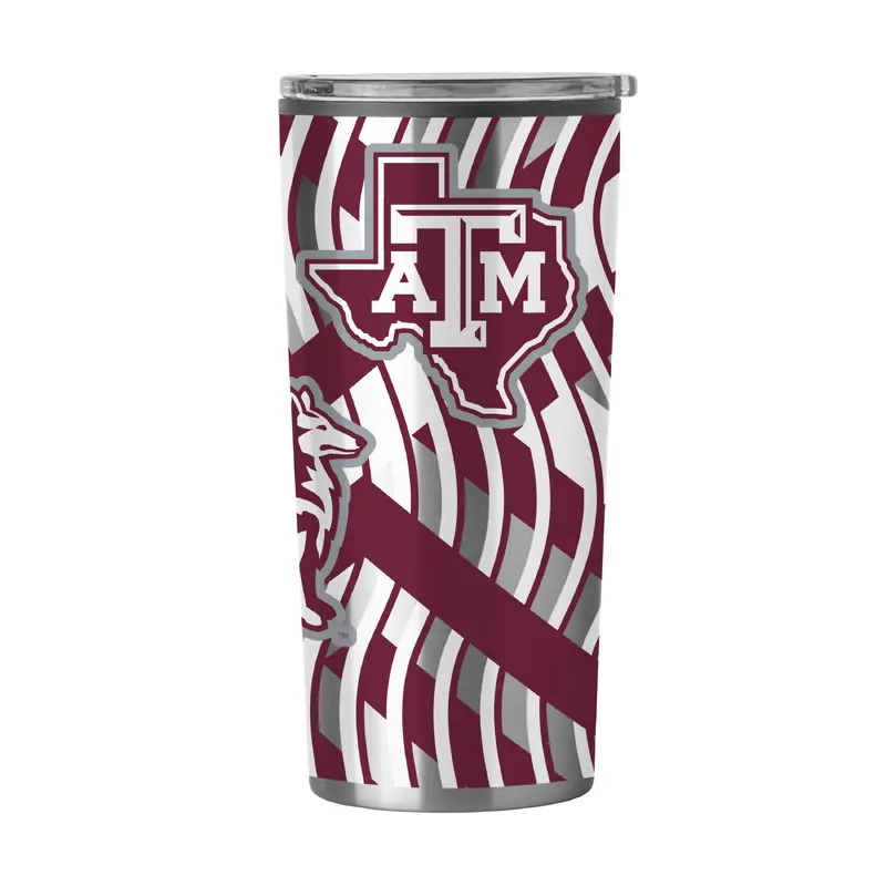 Texas A&M 20oz Flex Plastic Wall Stainless
