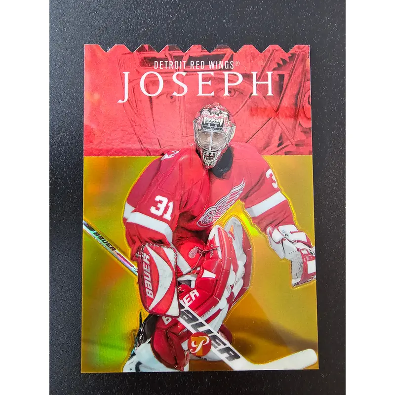 2003-04 Topps Pristine - Gold Refractor Die-Cut - Curtis Joseph #79 /33