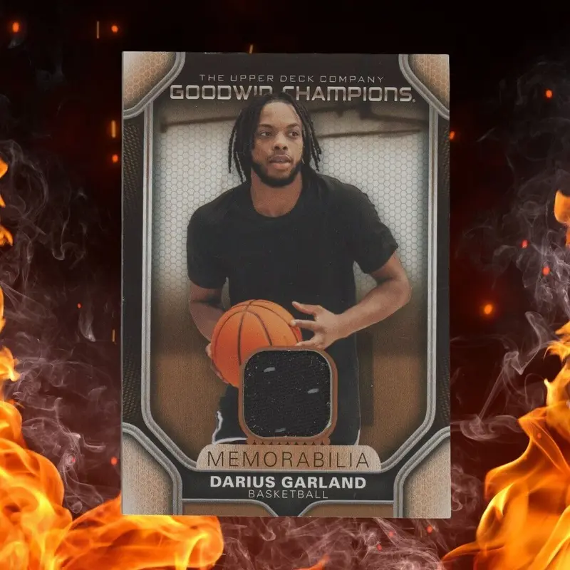 2024 Upper Deck Goodwin Champions DARIUS GARLAND Jersey Memorabilia #M-DG