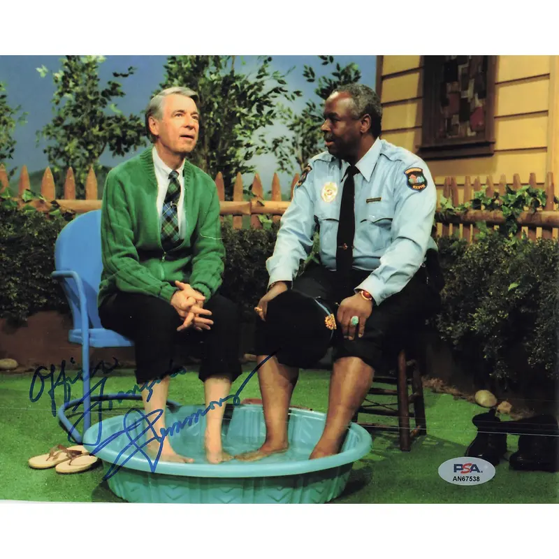 Francois Clemmons signed 8x10 photo PSA/DNA Autographed Actor