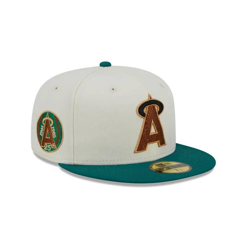 New Era - 59Fifty Fitted Cap - CAMP - California Angels 25th Anniversary - White/Green