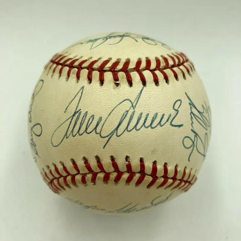 1969 New York Mets WS Champs Team Signed Baseball Tom Seaver Nolan Ryan JSA COA