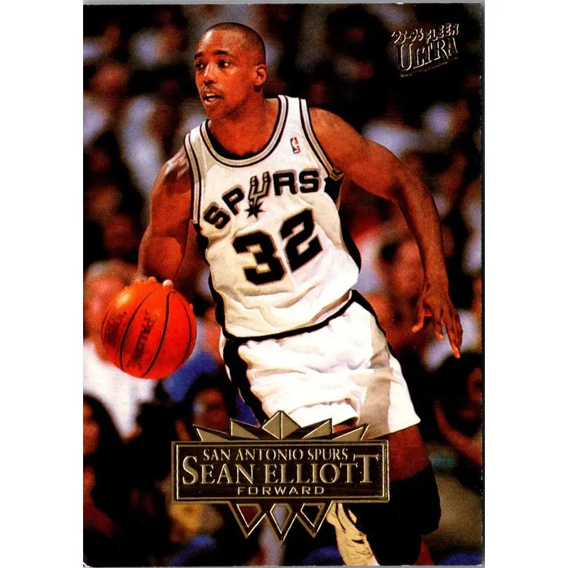 1995 Ultra Sean Elliott #162