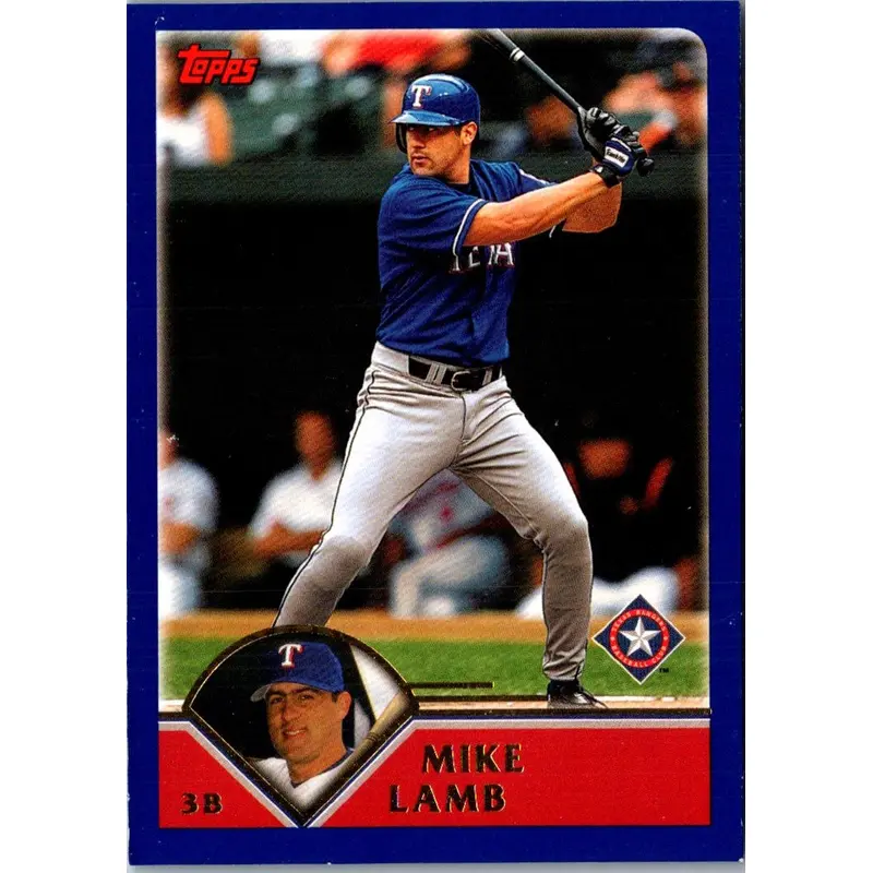 2003 Topps Mike Lamb #245