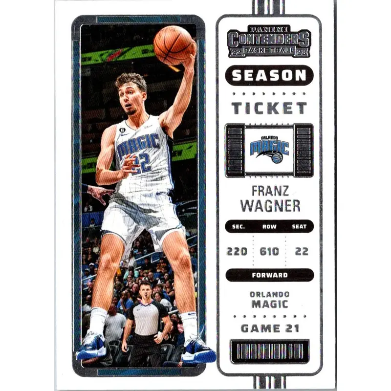 2022 Panini Contenders Season Ticket Franz Wagner #55
