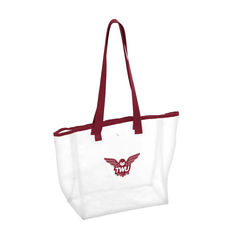 Texas Women's University Clear Tote