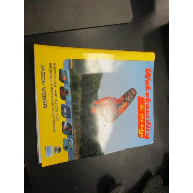 Used Wakeboarding on The Edge Instruction Book