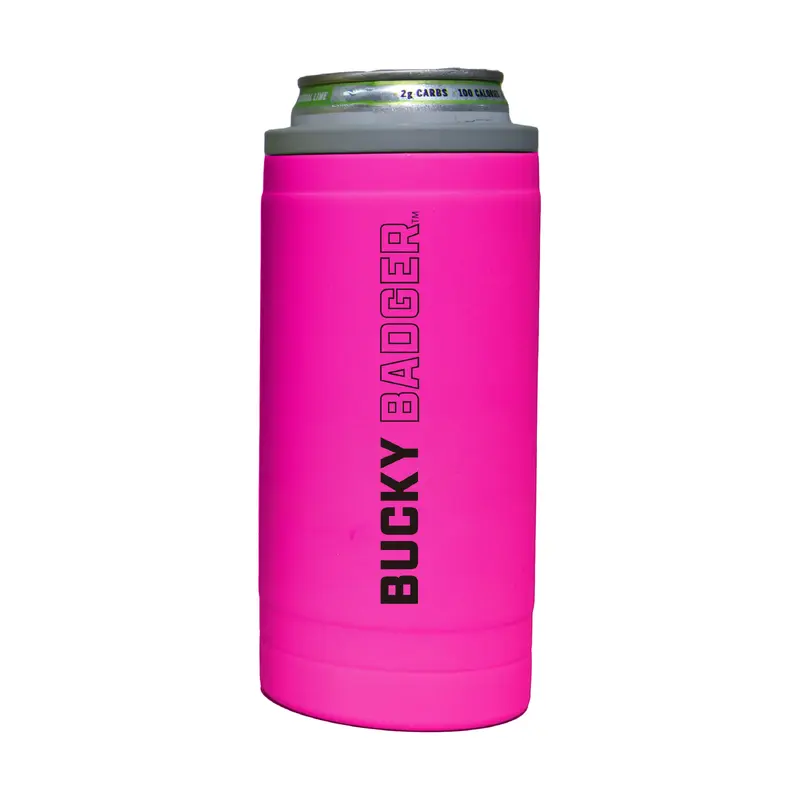 Wisconsin 12oz Electric Stacked Soft Touch Slim Coolie