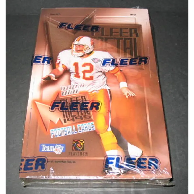 1995 Fleer Metal Football Box (36/8)