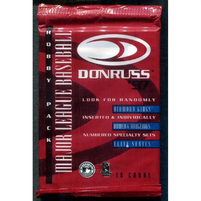 1997 Donruss Baseball Unopened Pack (Hobby) (10)