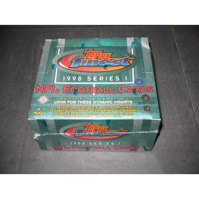1998 Topps Finest Football Series 1 Box (Hobby)