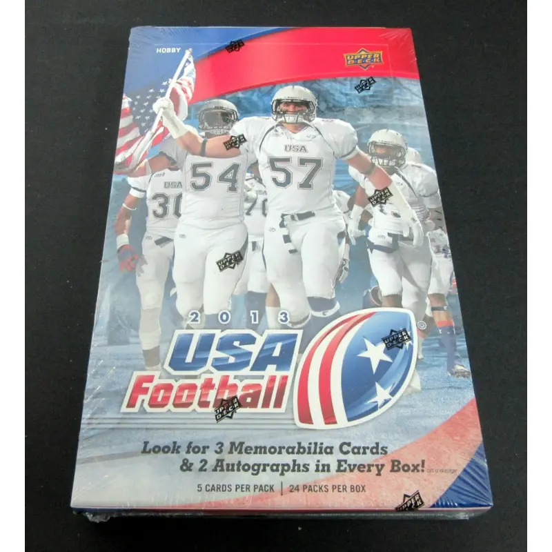 2013 Upper Deck USA Football Box (Hobby)
