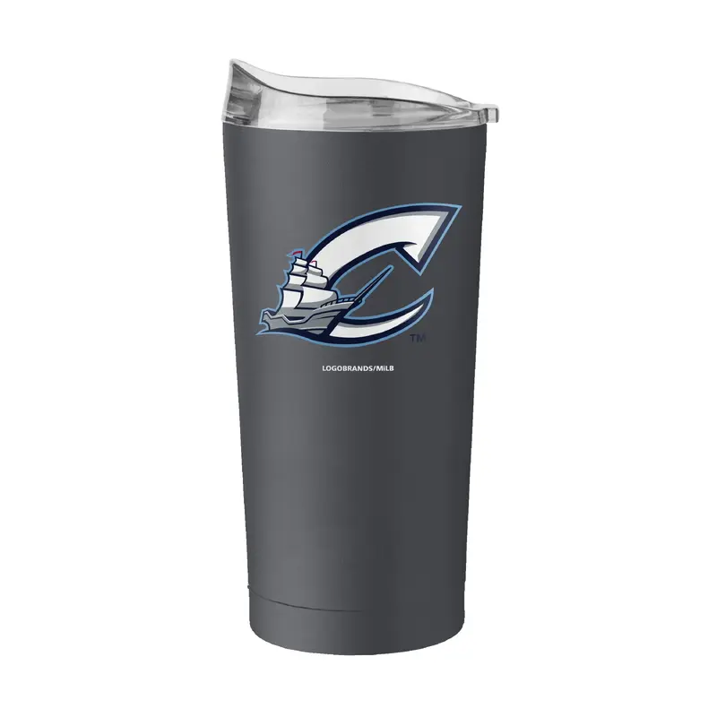 Columbus Clippers 20oz Flipside Charcoal Powder Coat Tumbler