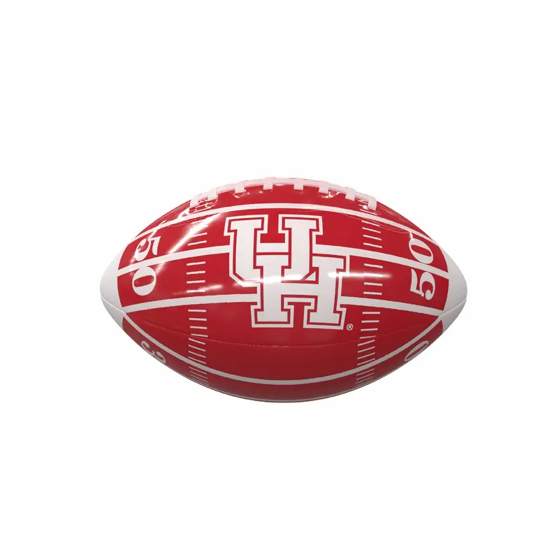 Houston Field Mini-Size Glossy Football