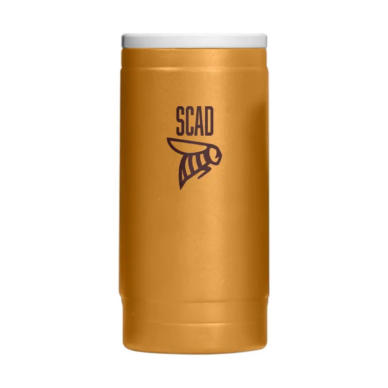 Savannah College 12oz Oak Huddle Powdercoat SlimCan Coolie