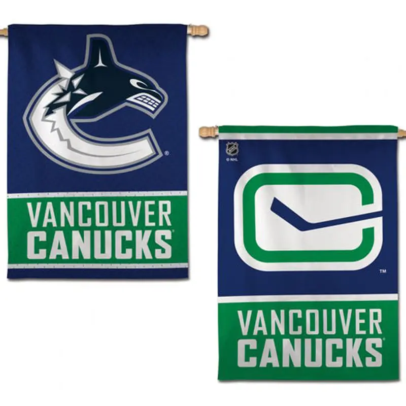 Vancouver Canucks Official NHL Hockey 2-Sided Vertical Flag Wall Banner - Wincraft Inc.