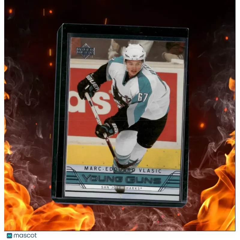 2006-07 Upper Deck Marc-Edouard Vlasic Young Guns Rookie #242
