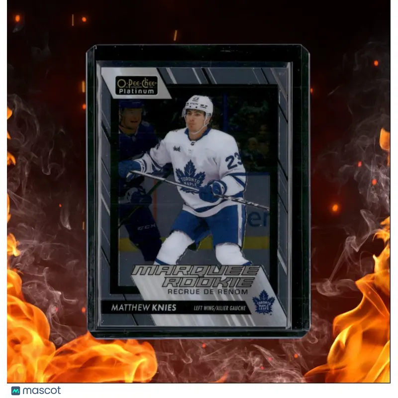 2023-24 O-Pee-Chee Platinum Matthew Knies Marquee (C) Rookie #205