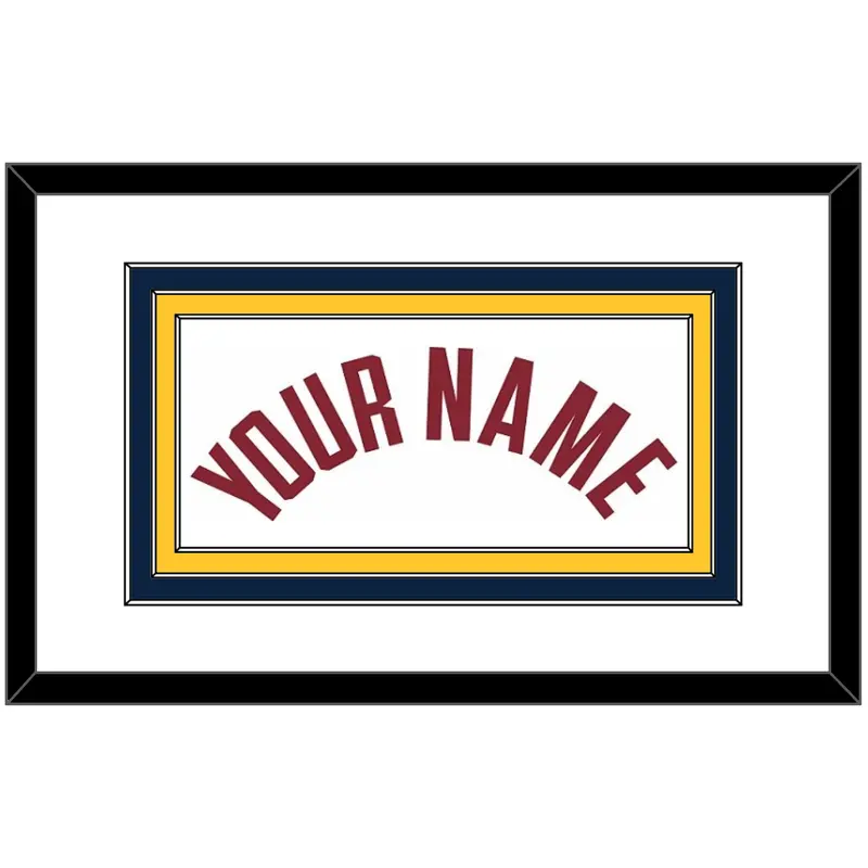 Denver Name - White Association - Triple Mat 1