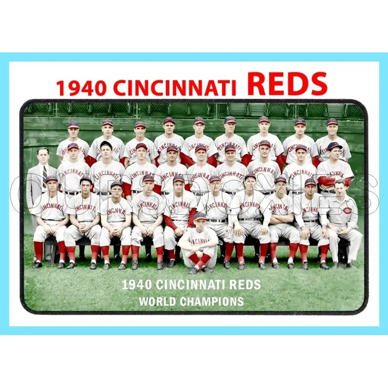 1940 Cincinnati Reds 1973 Topps Custom Card - 4791