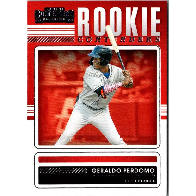 2021 Panini Contenders Rookie Geraldo Perdomo #RKC-GP