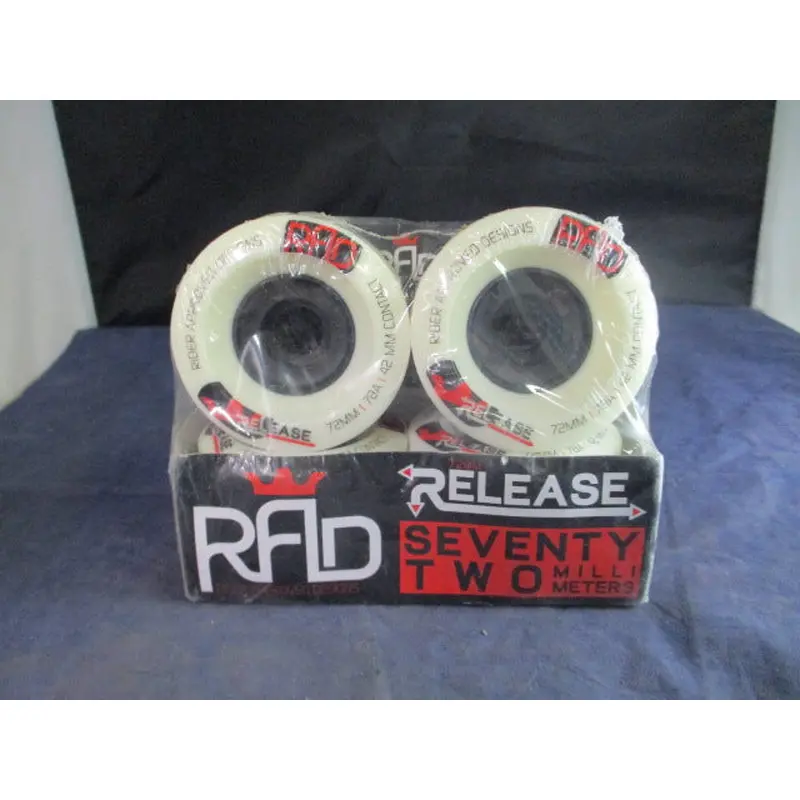 RAD Release 72mm 78a Longboard Wheels