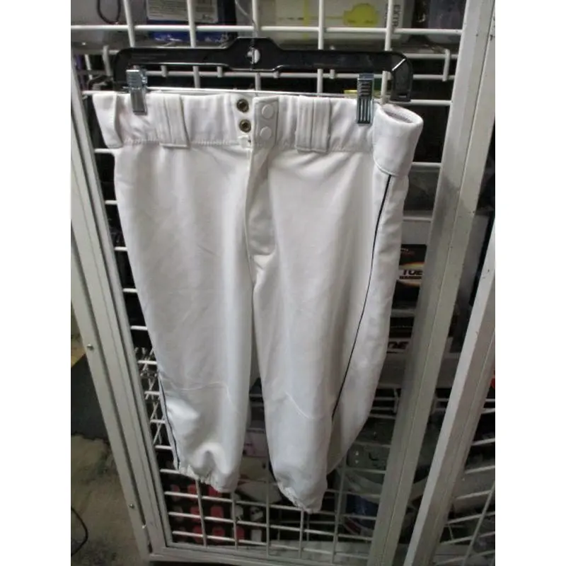 Used Russell White & Black Piping Knicker Bottom pants Adult Size Medium