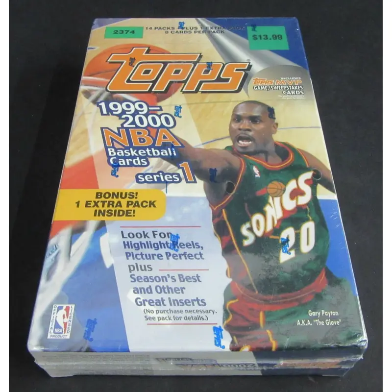 1999/00 Topps Basketball Series 1 Blaster Box (15/8)