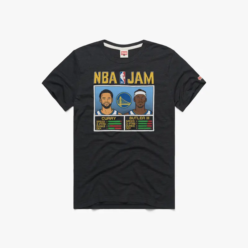 NBA Jam Warriors Curry And Butler III