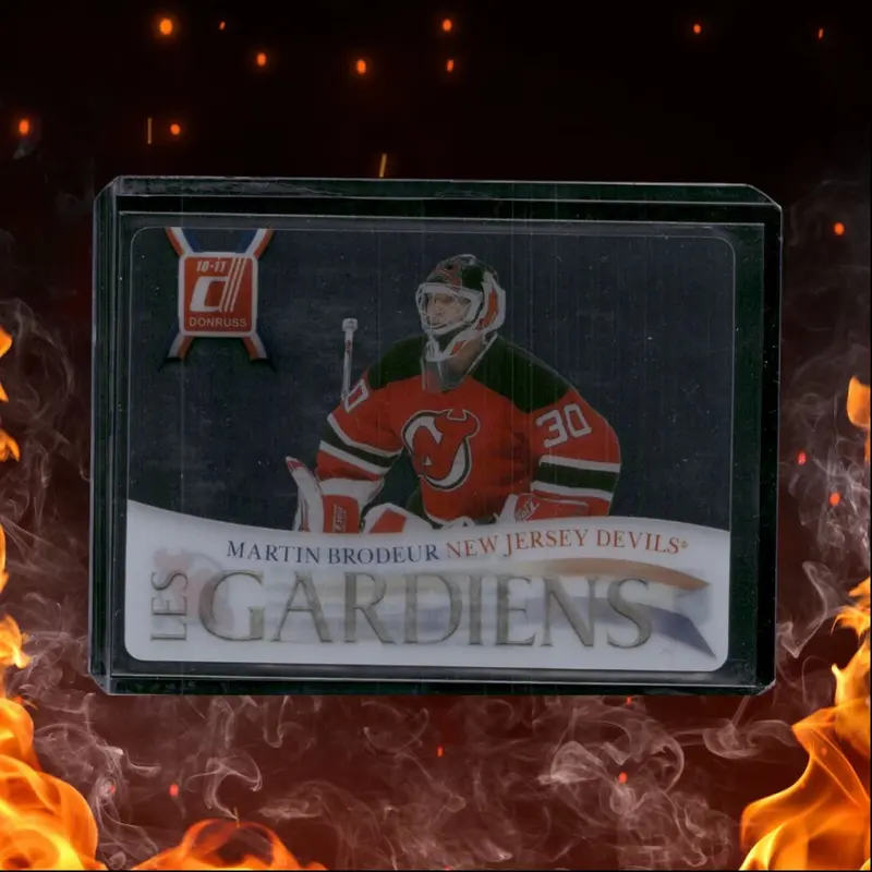 2010-11 Panini Donruss Martin Brodeur Les Gardiens Clear #1