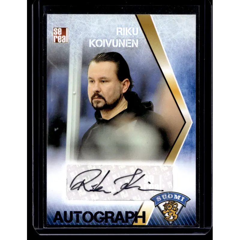 2016 Sereal Team Finland Autograph - Riku Koivunen #FIN-AUT-024 /50