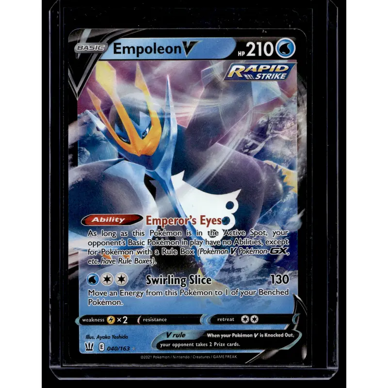 2021 Pokemon - Sword & Shield - Battle Styles - Empoleon V #040