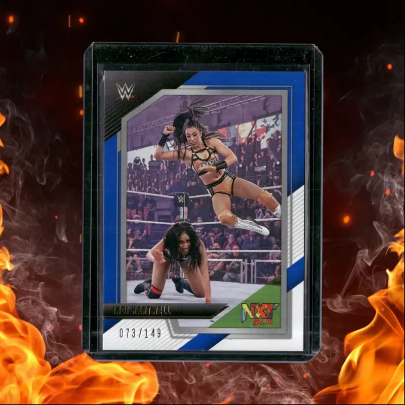 2022 Panini NXT WWE Indi Hartwell Blue 2.0 073/149 #53
