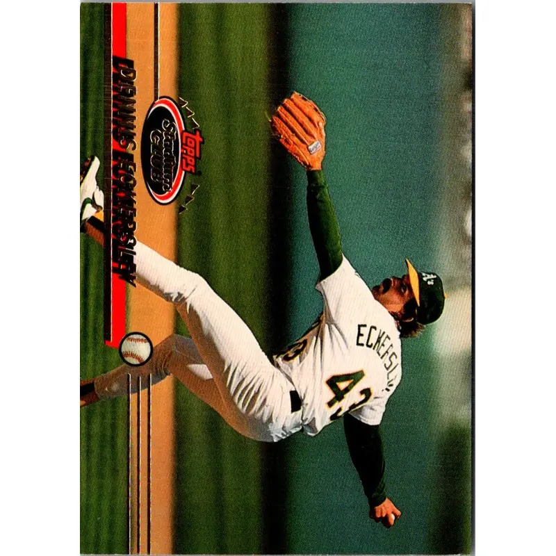 1993 Stadium Club Dennis Eckersley #461
