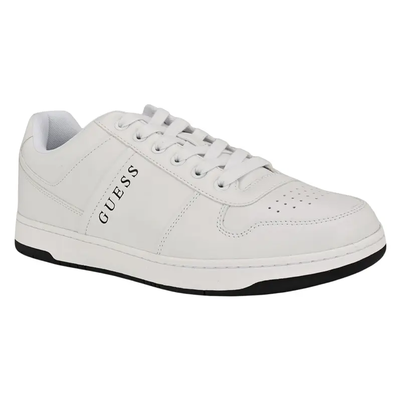 GUESS Men's Tursan Sneaker GMTURSAN WHT