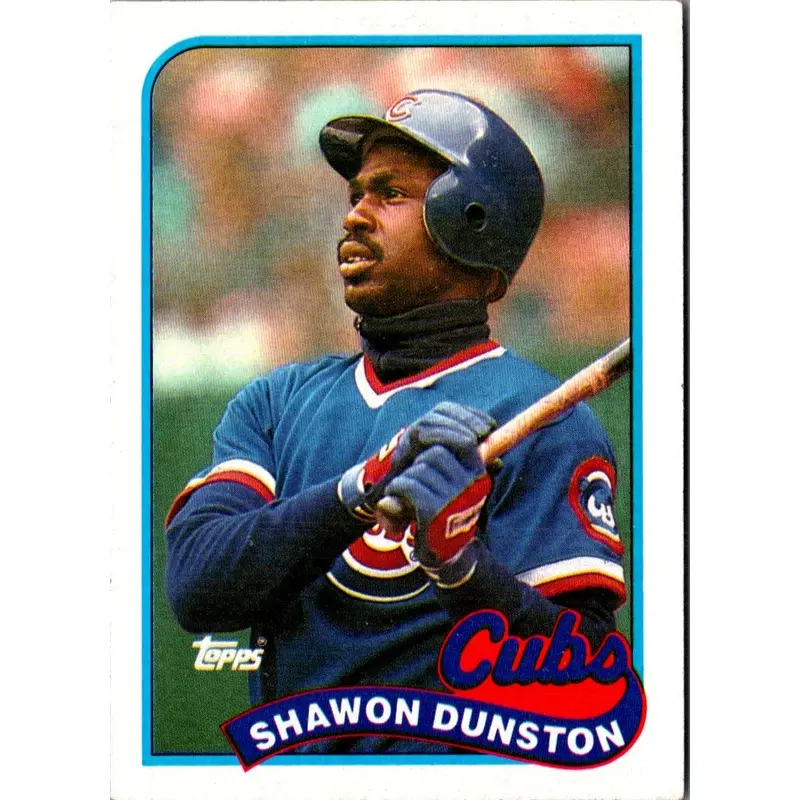 1989 Topps Shawon Dunston #140