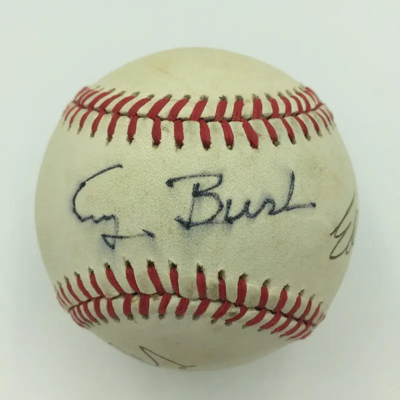 President George H W Bush & Stan Musial Signed National League Baseball JSA COA