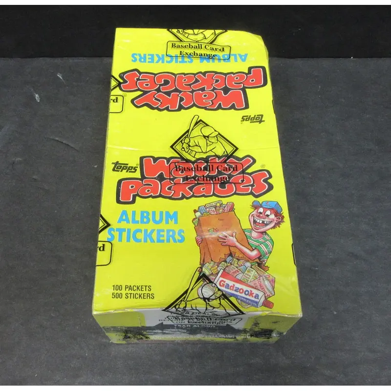 1986 Topps Wacky Packages Stickers Unopened Box (Authenticate)