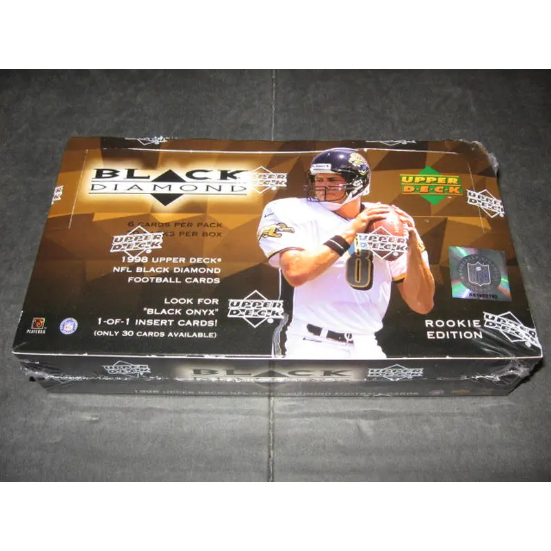 1998 Upper Deck Black Diamond Football Rookie Edit Box (Retail)
