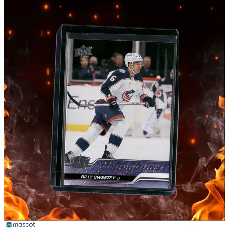 2023-24 Upper Deck Billy Sweezey Young Guns Rookie #487